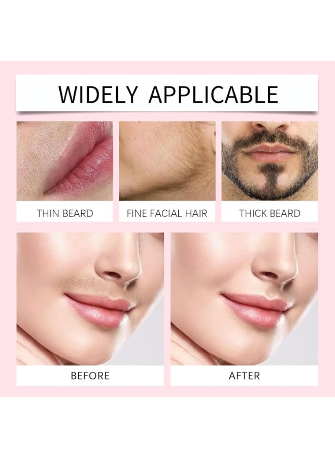 جايسوينغ بخاخ تحديد شعر الوجه بعد الحلاقة - بخاخ لتحديد شعر الوجه، بودرة بخاخ ديرمابلانينج، بخاخ لتحديد شعر الجسم والبشرة، بخاخ بودرة حلاقة الوجه، بخاخ إزالة الشعر - Image 3